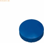 Maul Rundmagnet Solid 24 mm 0,6 kg Haftkraft 10 St&uuml;ck blau