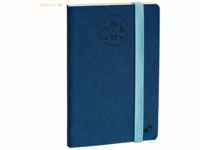 Quo Vadis Buchkalender Planning 21 15x21cm 16 Monate Everest blau 2024