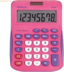 Maul Tischrechner MJ 550 Solar/Batterie 110x25mm pink