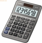 Casio CASIO Tischrechner MS-80F 8-stellig Solar/Batterie grau