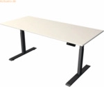 Kerkmann Steh-/Sitztisch Move 2 elektrisch Fu&szlig; anthrazit 180x80x63-127