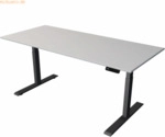 Kerkmann Steh-/Sitztisch Move 2 elektrisch Fu&szlig; anthrazit 180x80x63-127