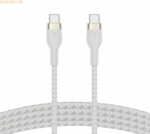Belkin Belkin PRO Flex USB-C/USB-C Kabel, bis 60W, 2m, wei&szlig;