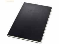 Sigel Notizblock Conceptum A5 120 Seiten Hardcover liniert 80g black
