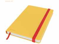 Leitz Notizbuch Cosy A5 fester Einband liniert gelb