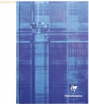 Clairefontaine Kladde A5 Hardcover 90g/qm 96 Blatt liniert farbig sort