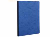 Clairefontaine Notizbuch A4 AgeBag Leinenoptik blanko 96 Blatt blau