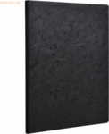 Clairefontaine Notizbuch A4 AgeBag Leinenoptik blanko 96 Blatt schwarz