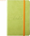 Rhodia Notizbuch Rhodiarama A6 10,5x14,8cm 96 Blatt 90g liniert anisgr