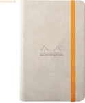 Rhodia Notizbuch Rhodiarama A6 10,5x14,8cm 96 Blatt 90g liniert beige