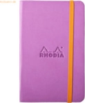 Rhodia Notizbuch Rhodiarama A6 10,5x14,8cm 96 Blatt 90g liniert fliede