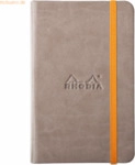 Rhodia Notizbuch Rhodiarama A6 10,5x14,8cm 96 Blatt 90g liniert mausgr
