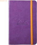 Rhodia Notizbuch Rhodiarama A6 10,5x14,8cm 96 Blatt 90g liniert violet