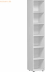 Geram&ouml;bel Regal Flex S-346001-L 6OH 6B&ouml;den 400x2.160x400mm lichtgrau