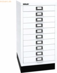 Bisley Schubladenschrank MultiDrawer 29er Serie Sockel A3 10 Schublade