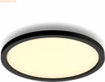 Signify Philips Hue White Amb. Aurelle Panelleuchte rund Schw inkl DS