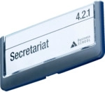Durable T&uuml;rschild BxH 149x52,5mm graphit/silber