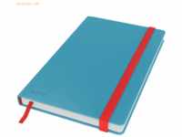 Leitz Notizbuch Cosy A5 fester Einband liniert blau