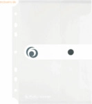 6 x Herlitz Dokumententasche A5 PP zum Abheften transparent to go
