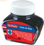 2 x Herlitz Tinte im Glas 30ml k&ouml;nigsblau
