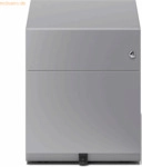 Bisley Rollcontainer Note Griffleiste 1 Schublade 1 HR-Schublade silbe