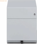 Bisley Rollcontainer Note Griffleiste 1 Schublade 1 HR-Schublade licht