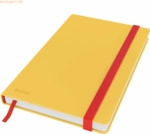 Leitz Notizbuch Cosy A5 fester Einband kariert gelb