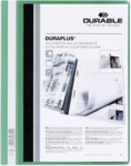 Durable Angebotshefter Duraplus A4 mit Sichttasche Folie gr&uuml;n