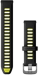 Garmin Garmin Schnellwechsel-SilikonArmband 18mm Schwarz/Zitronengelb
