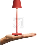 SIGOR NUINDIE POCKET LED Akku-Tischleuchte feuerrot 1,4W 130lm 2200/2700K 45&Acirc;&deg; rund
