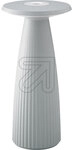 SIGOR LED-Akku-Tischleuchte 'Nuflair' nebelgrau 4544201