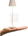 SIGOR NUINDIE POCKET LED Akku-Tischleuchte d&Atilde;&frac14;nenbeige 1,4W 130lm 2200/2700K 45&Acirc;&deg;