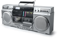 MUSE Kassetten-Recorder mit BT und CD M-380 GBS silber