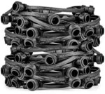 LEDmaxx Illu-22-V2 Illu Lichterkette Komplettset 20m -> 60 E27 Fassungen mit...
