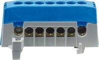 Pollmann Elektrotechnik PE Sammelklemme N7-F2 blau-grau 2020266 (2020228)