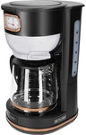 MUSE Kaffeeautomat schwarz MS-220 BC