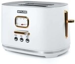 MUSE Edelstahl-Toaster wei&Atilde;&Yuml; MS-130 W