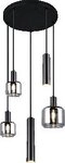 TRIO Pendelleuchte "Mataro " schwarz 5flg. 364130532