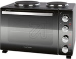 Clatronic Profi-Cook Kleink&Atilde;&frac14;che mit 2 Kochplatten PC-KK 1302