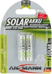 2x Ansmann NiMH-Akku Solar MaxE Micro 1311-0001