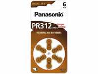 Panasonic 6-er Box HÃ¶rgerÃ¤te-Batterie A-PRO312 1 StÃ¼ck = 1 Packung