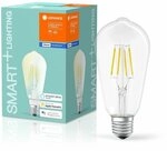 LEDVANCE GmbH Ledvance Smart+ LED ST64 Ediso 6W=60W E27 klar 810lm 2700K