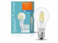 Ledvance Smart+ LED GlÃ¼hbirne 5,5W = 50W E27 klar 2700K warmweiÃŸ dimmbar...