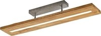 TRIO LED-Deckenleuchte 'Brad' naturholz 3000K 27W 623710130