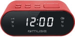 MUSE Digital-Uhrenradio M-10 RED
