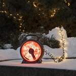 KonstSmide Micro LED Lichterkette 'Cluster' m. Kabelaufroller 800 ww LED 3848-100