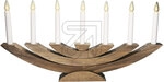 STARtrading - Fensterleuchter 'Navida' braun 219-07
