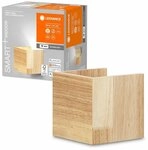 LEDVANCE GmbH Ledvance LED Smart+ Wandleuchte Orbis Wall Wood Holz 7W 600lm