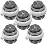 5x durovent Heizk&Atilde;&para;rperentl&Atilde;&frac14;fter vollautomatisch f&Atilde;&frac14;r 1/2 "-Anschluss