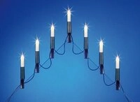 eltric EGB 84905000 Schwibbogenkette mit Kleinschaftkerzen 10 flg.